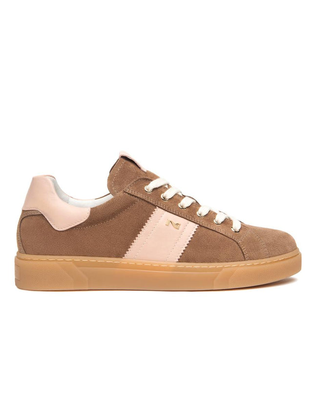 NeroGiardini Sneakers Bassa Donna in Camoscio Mou E613005D MOU 442 Nero Giardini 
