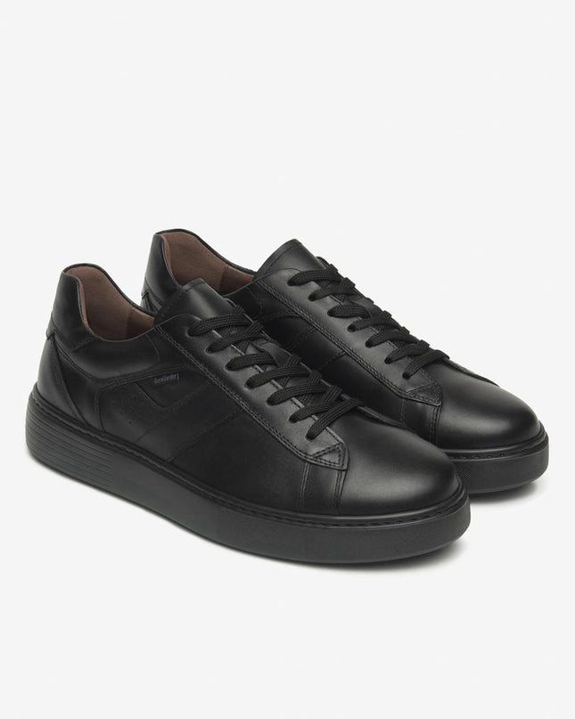 Nero Giardini Sneakers Uomo in Pelle Nero I500970U NERO 100 Nero Giardini 