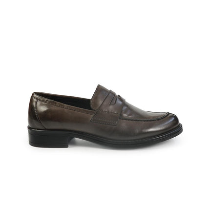 Vueva Mocassini Donna College in Pelle Marrone - MARIO SPATARELLA