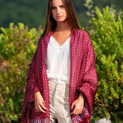 Colores de Otono ASK79CSILK GRANATE