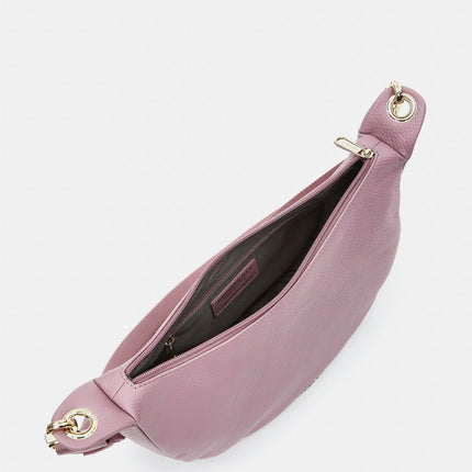 Mandarina Duck Borsa in Pelle Lilla con Tracolla FZT03 MELLOW LEATHER LILAC ROSE Mandarina Duck 