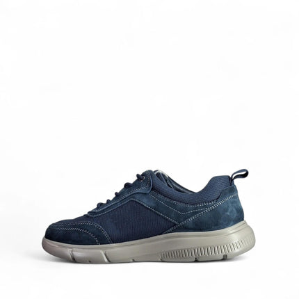 Impronte Sneakers Uomo in Camoscio e Tessuto Blu CORRIER NAVY Impronte 