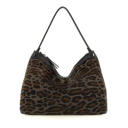 Gabs Borsa a Spalla Trasformabile in Pelle e Cavallino Leopardo FIONA TG L CAVALLINO LEOPARDO Gabs 