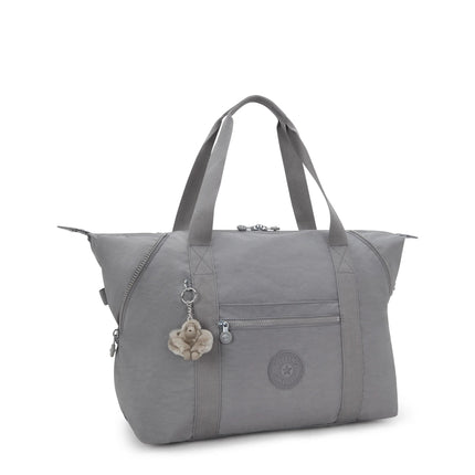 Kipling Borsone Shopper Viaggio in Tessuto Grigio ART M INVITING GREY Kipling 