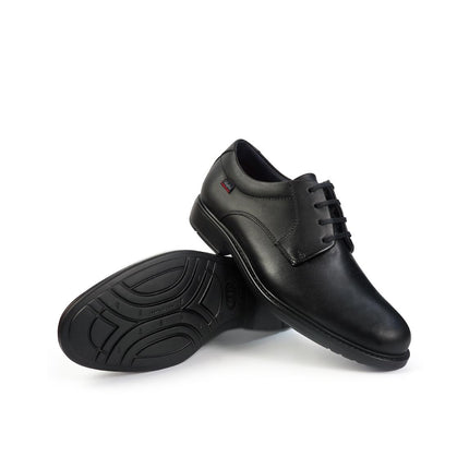 Callaghan Francesina Liscia Uomo Elegante in Pelle Nero - MARIO SPATARELLA