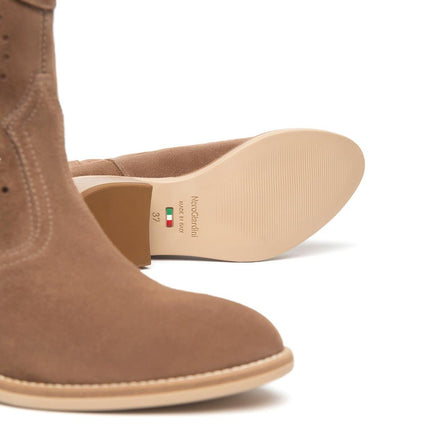 NeroGiardini Stivaletti Donna in Camoscio Mou - MARIO SPATARELLA