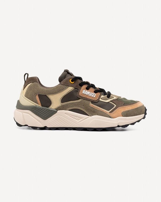 Sneakers Colmar Uomo in Pelle Military Multicolor GARNER GROUNDS 067 MILITARY Colmar 