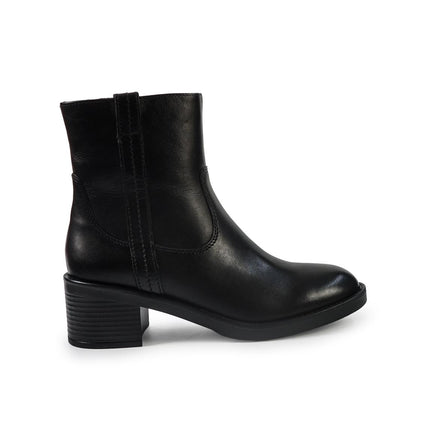Vueva Stivaletti Donna con Tacco in Pelle Nero WH497H06 OMEGA BLACK Vueva 