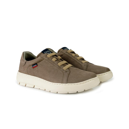 Callaghan Sneakers Uomo Bassa in Pelle Taupe con Elastici 60603 ADAPTABLE TAUPE Callaghan 