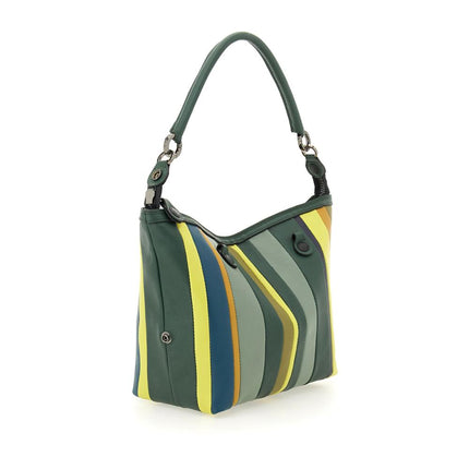 Borsa Shopper Trasformabile in Pelle Righe Toni Bosco G3 PLUS TG M G000033T2 PATCHWORK RIGHE TONI Gabs 