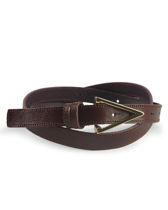 Cintura Donna in Pelle Rovere 88220/20 INGLESE Spatarella 