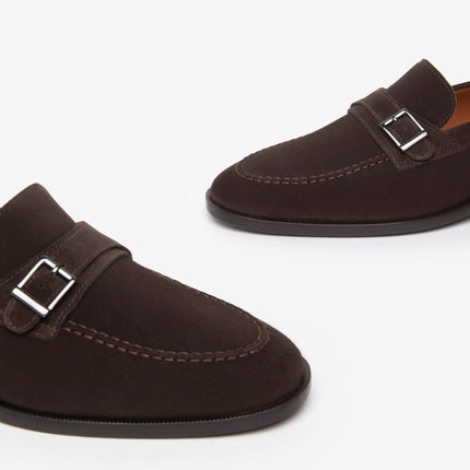 Mocassini Uomo Camoscio Marrone I302930UE MORO300 Nero Giardini 