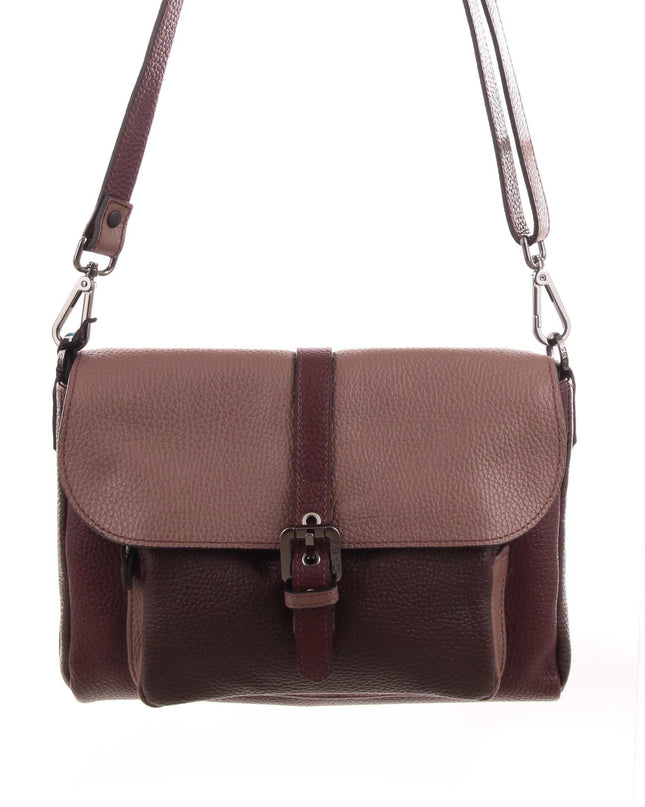Gabs Borsa a Mano in Pelle Multicolor con Tracolla ASHLEY TG M BURGUNDY CHIANTI BALSAMICO Gabs 