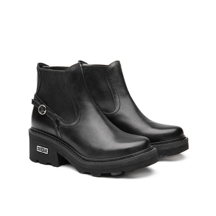 Stivaletti Cult Donna Chelsea in Pelle Nero - MARIO SPATARELLA