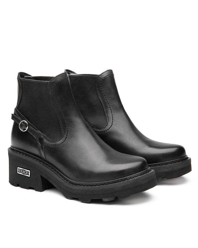 Stivaletti Cult Donna Chelsea in Pelle Nero - MARIO SPATARELLA