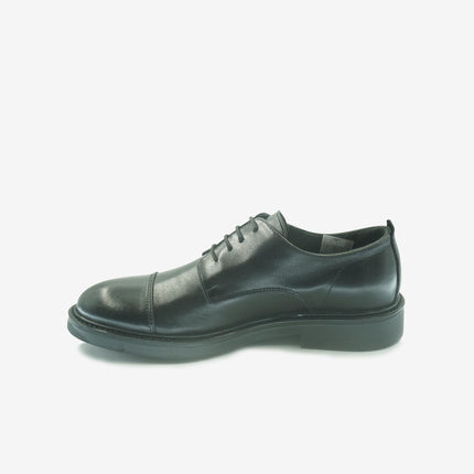 Francesina Uomo Pelle Nera 7332 NERO Spatarella 