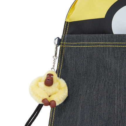 Sacca in Tessuto Minions SUPERTABOO MINIONS JEANS BLOCK Kipling 