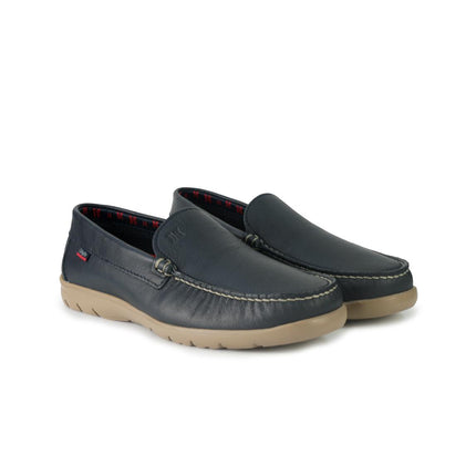Callaghan Mocassini Uomo Pelle Blu 18001 TENGER AZUL Callaghan 