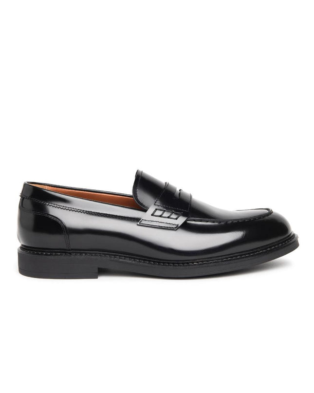 NeroGiardini Mocassini Uomo College in Pelle Nera E500600U NERO 100 Nero Giardini 
