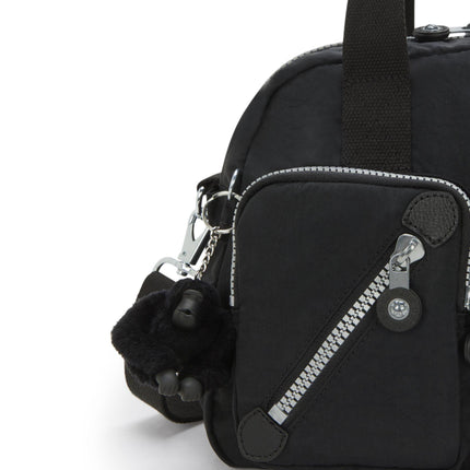 Kipling Borsa a Spalla Multitasche con Tracolla DEFEA HERITAGE KHER RAPID BLACK Kipling 