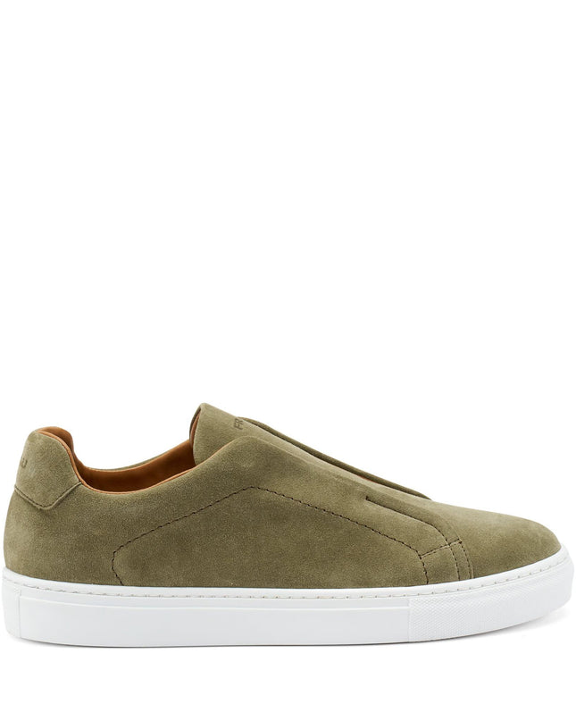Frau Sneakers Uomo Slipon in Camoscio Prato 28D1 PRATO Frau 