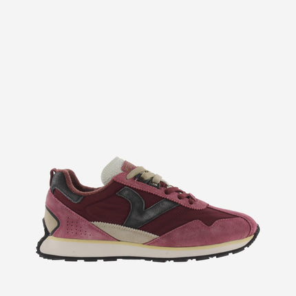 Victoria Sneakers Running Donna in Pelle Beige 8812100 ROOT D BORDO Victoria 