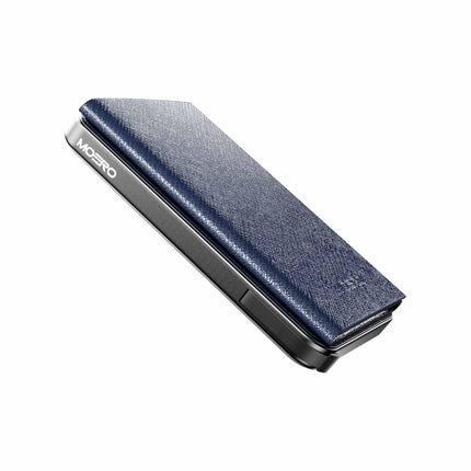 Moero M2 Pro Plus Saffiano Blu Portafoglio Slim M2 PRO PLUS SAFFIANO BLU CARD BLACK Moero 
