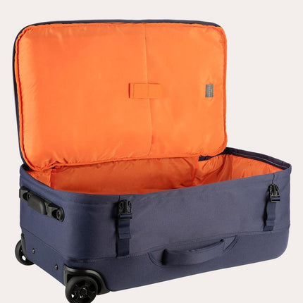 Trolley Medio Due Ruote in Tessuto Blu TUGO TROLLEY MEDIUM BLUE Tucano 