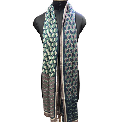 Foulard Spatarella in Cashmere Fantasia Multicolore ALMOND ALMOND 3 Spatarella 