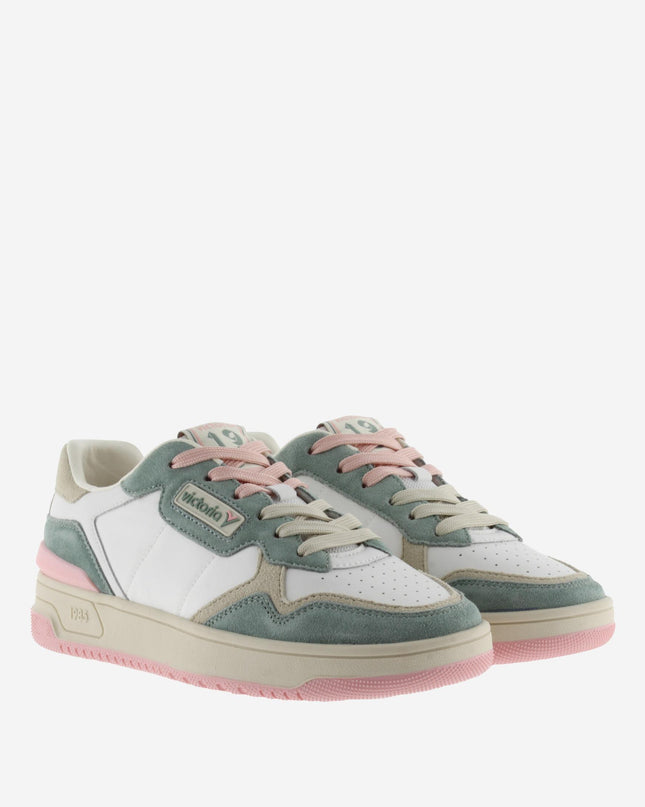 Victoria 1985 Sneakers Donna Bianco Jade - MARIO SPATARELLA
