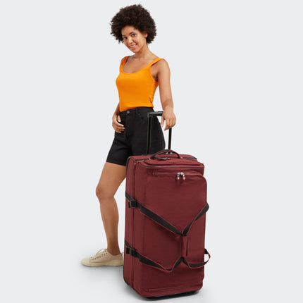 Trolley Large Due Ruote TEAGAN L FLARING RUST Kipling 