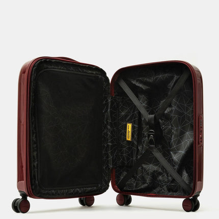Mandarina Duck Trolley Bagaglio a Mano Espandibile  4 Ruote Rosso Metal OUV24 LOGODUCK RED METAL Mandarina Duck 