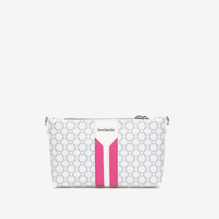 Borsa Bianca con Tracolla E443741D BIANCO 707 Nero Giardini Borse 