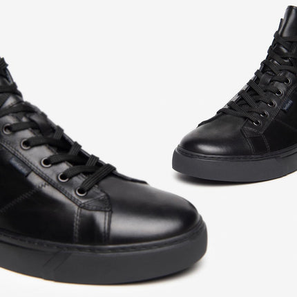 Nero Giardini Sneakers Alta Uomo in Pelle Nero I400451U NERO 100 Nero Giardini 
