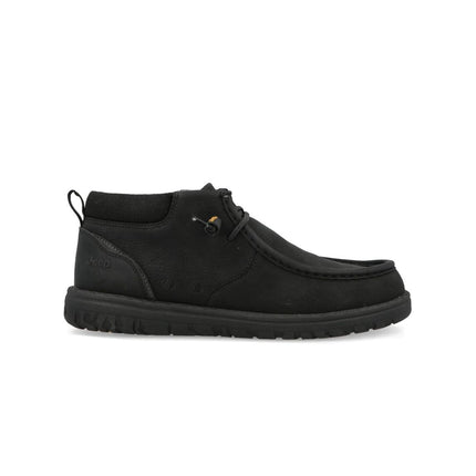 Jeep Slipon Uomo in Eco Nero SAMOA WALLABEE MID BLACK Jeep Footwear 