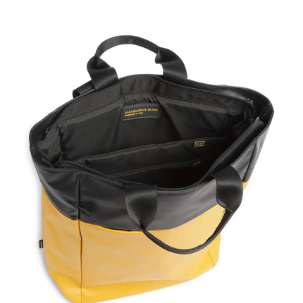 Zaino con Manici Porta Computer Giallo OST12 ECO COATED DUCK YELLOW Mandarina Duck 
