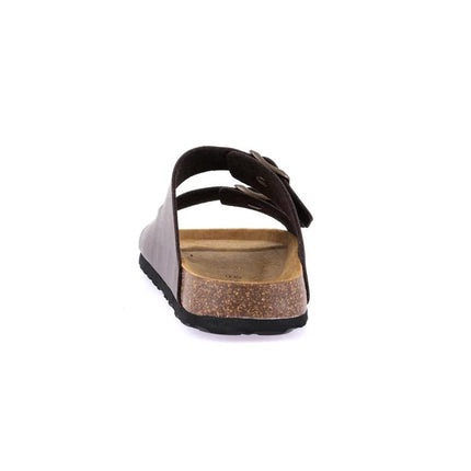 Grunland Sandali Uomo Plantare Sughero Doppia Fibbia Moro CB3013 HOBO BROWN Grunland 