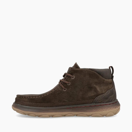 Jeep Stivaletti Uomo Slipon in Pelle Blu Navy KAUAI WALLABEE MID SUEDE BROWN Jeep Footwear 