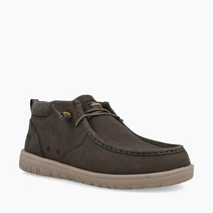 Jeep Slipon Uomo in Eco Brown Marrone SAMOA WALLABEE MID DARK BROWN Jeep Footwear 