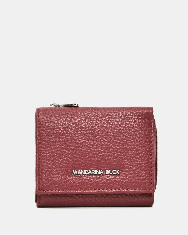 Mandarina Duck Portafogli Donna Pelle Grape Portamonete FZP76 MELLOW LEATHER GRAPE Mandarina Duck 