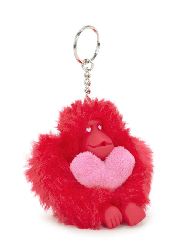 Portachiavi Scimmia Kipling MONKEYCLIP M VALENTINE RED VALENTINE Kipling 