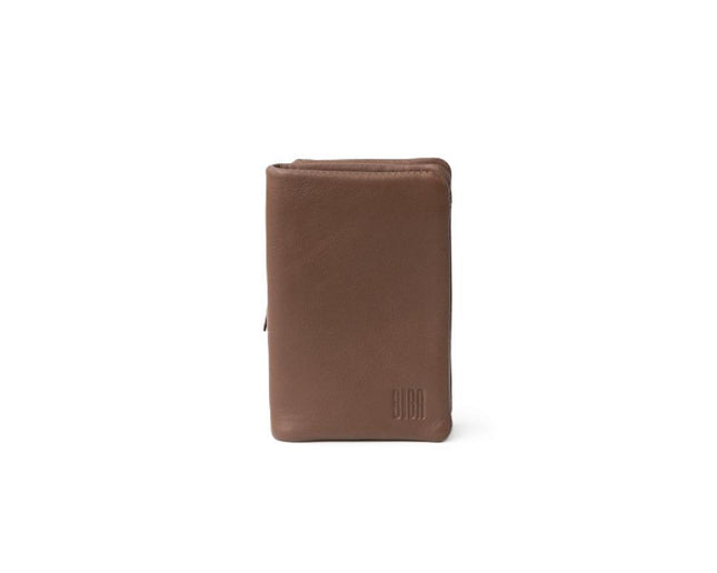 Biba Portafogli Donna con Portamonete in Pelle Taupe Light Brown SFM4L SOFT MOUSSE LIGHT BROWN Biba 