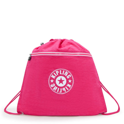 Kipling Sacca in Tessuto Fantasia Fucsia SUPERTABOO CENTER RESORT PINK COMBO Kipling 
