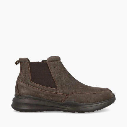 Impronte Stivaletti Chelsea Uomo in Nabuk Marrone SAN POLO CHELSEA DARK BROWN Impronte 