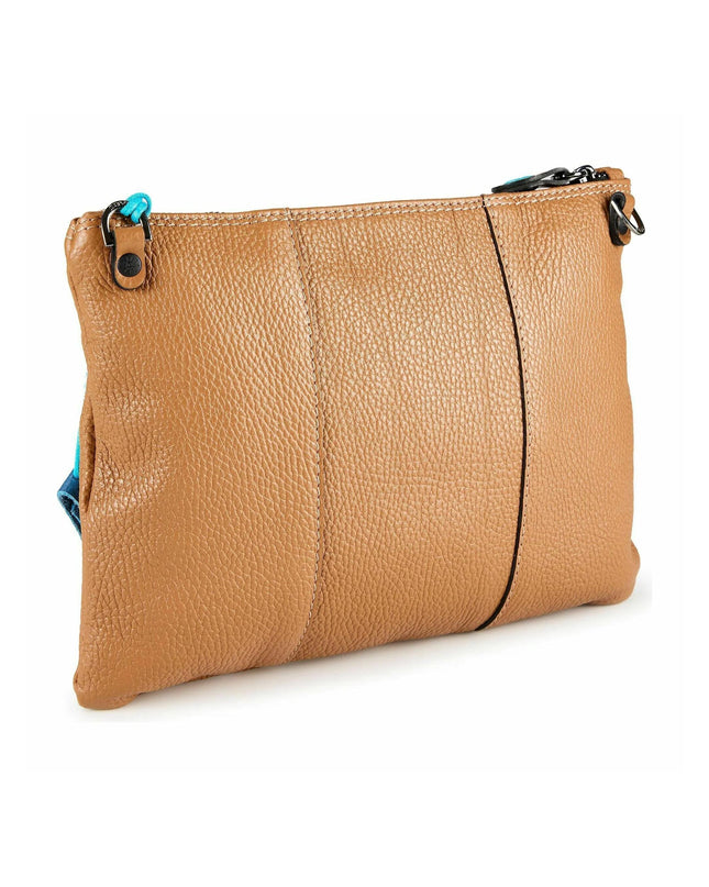 Gabs Pochette Donna con Tracolla in Pelle Cuoio BEYONCE TG M CAMOSCIO CUOIO Gabs 