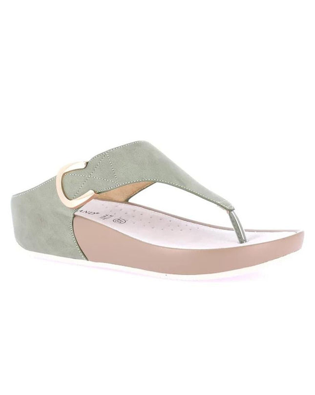 Grunland Infradito Donna Verde Oliva - MARIO SPATARELLA