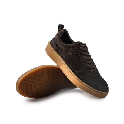 Vueva Sneakers Uomo in Camoscio Testa di Moro MS638R12 GIORGIO BROWN Vueva 