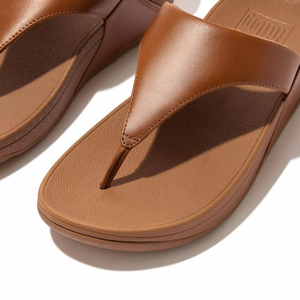 FitFlop Sandali Donna Infradito in Pelle Cuoio I88-592 LULU TAN FitFlop 