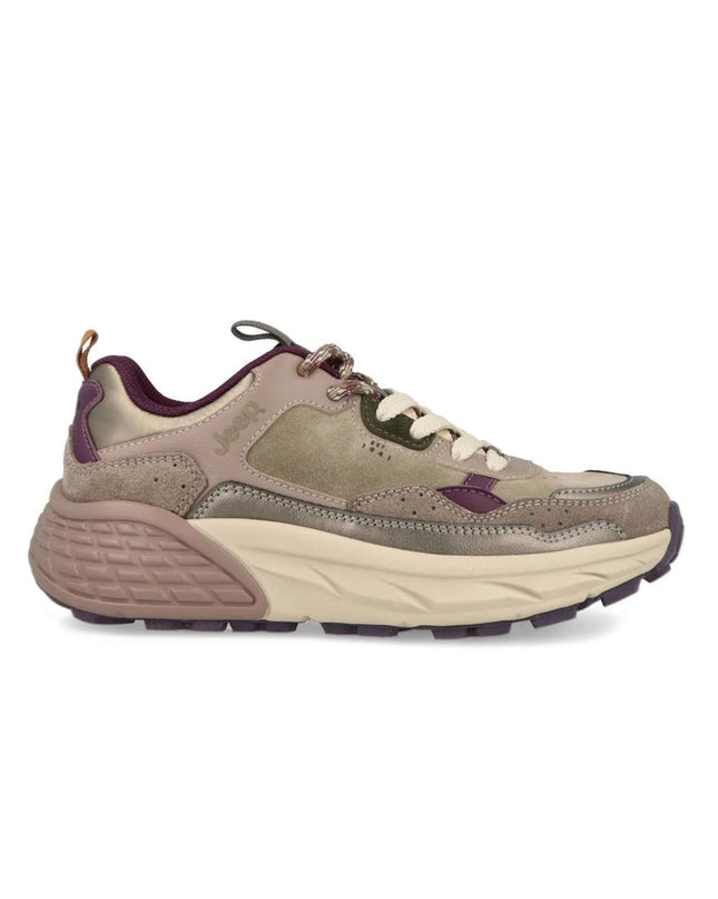 Jeep Sneakers Donna Multicolor Taupe GROOVE D TAUPE Jeep Footwear 