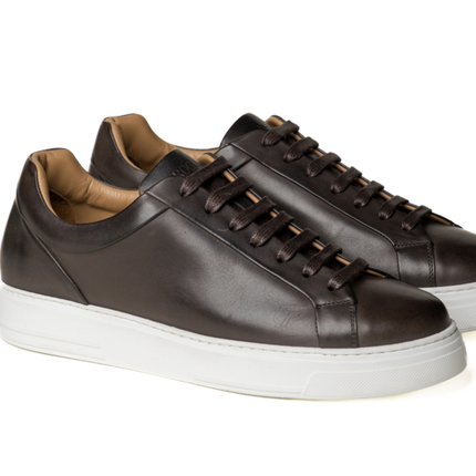 Sneakers Bassa Uomo Pelle Marrone SON 500 MARRONE Rogal's 